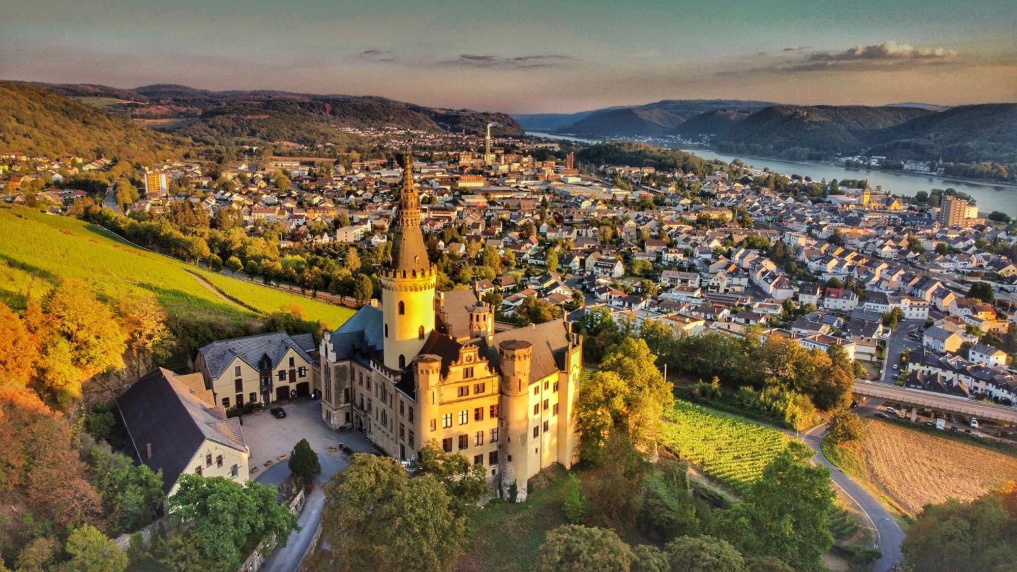 Schloss Arenfels Bad Honningen Esterno foto